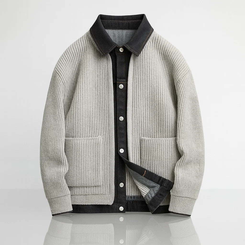 Jemaine - Fashionable Loose Jacket With Pockets