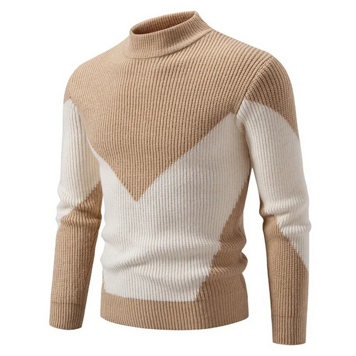 Zohir - High Neck Knitted Sweater