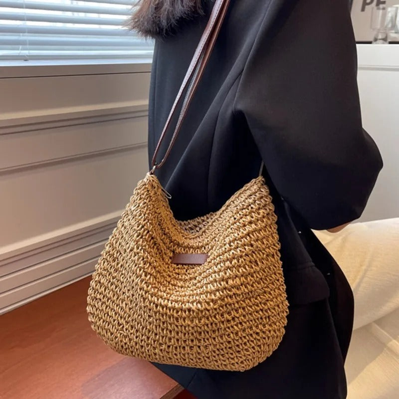Tatienne - Strawy Crossbody Bag