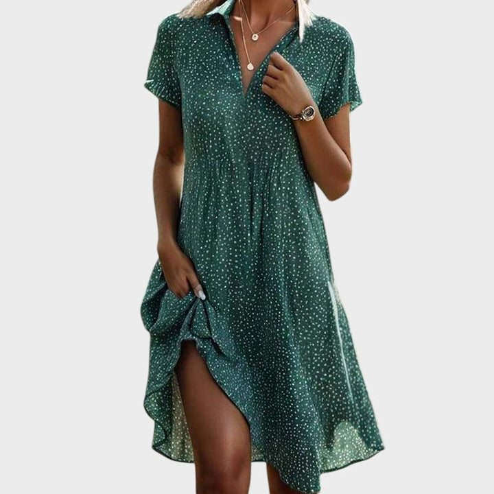 Else - Dotted Midi Dress