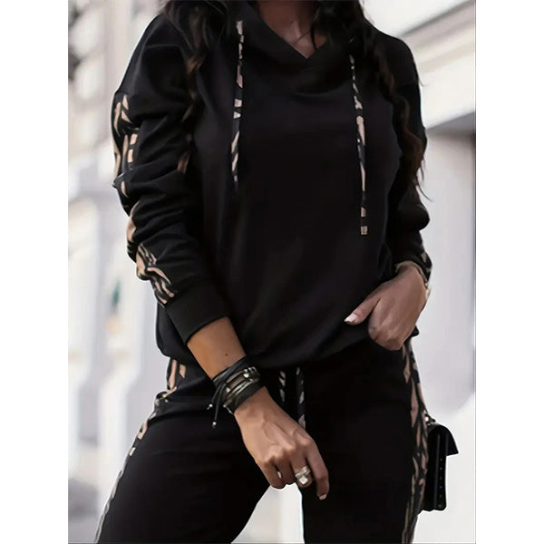 Yvetta - Hooded Tracksuit Set