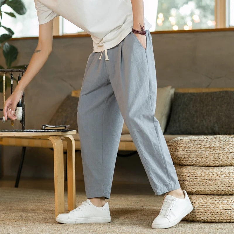 Filippo - Linen Summer Trousers