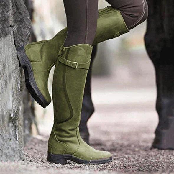 Keshia - Waterproof Leather Boots