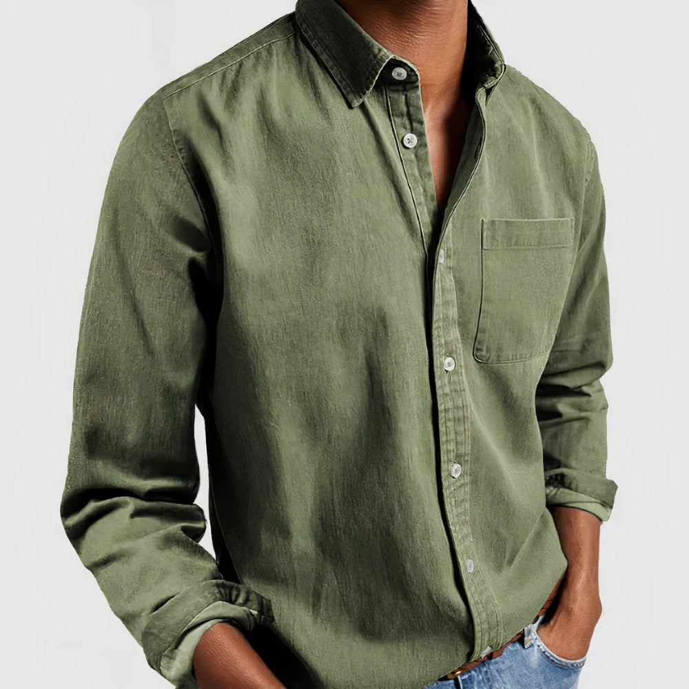 Juozapas - Versatile Cotton Shirt For Summer