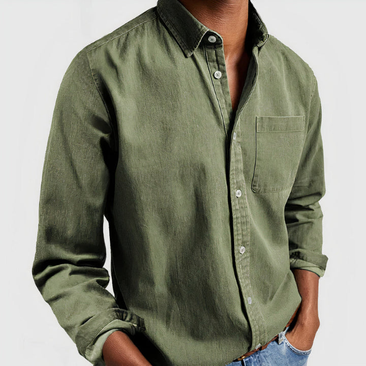 Juozapas - Versatile Cotton Shirt For Summer
