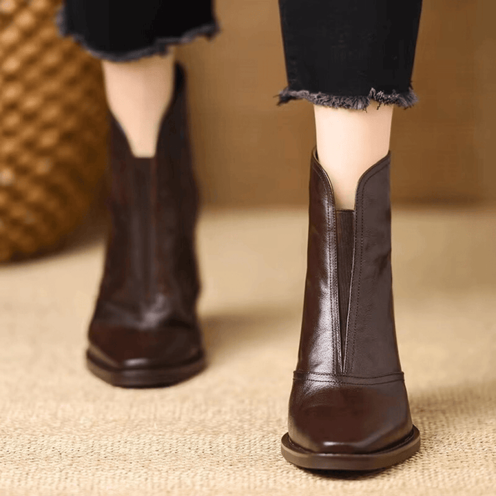 Grizelda - Orthopedically Inspired Ankle Boots
